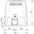 Привод для откатных ворот BKV15AGE PLUS CAME 801MS-0350 (КАМЕ) Привод для откатных ворот BKV15AGE PLUS CAME 801MS-0350 (КАМЕ)