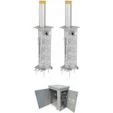 Комплект автоматических выдвижных боллардов TBD 220H600 KIT (2 Bollards) CAME TBD-220H60-2-110000011100